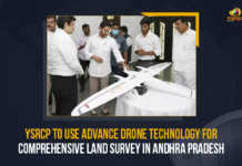 YSRCP To Use Advance Drone Technology For Comprehensive Land Survey In Andhra Pradesh, YSRCP To Use Advance Drone Technology, Andhra Pradesh Government is planning to use advanced technology by deploying drones in the State, Advance Drone Technology For Comprehensive Land Survey In Andhra Pradesh, Advance Drone Technology, Comprehensive Land Survey In Andhra Pradesh, Comprehensive Land Survey, Andhra Pradesh Govt to deploy drones for land survey, 51 advanced drones will be operational for conducting Comprehensive Land Survey, Advance Drone Technology In AP, Land Survey In AP, Land Survey In AP Latest News, Land Survey In AP Latest Updates, Land Survey In AP Live Updates, Land Survey, Mango News,