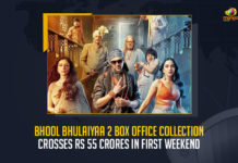 Bhool Bhulaiyaa 2 Box Office Collection Crosses Rs 55 Crores In First Weekend Bhool Bhulaiyaa 2 Box Office Collection Crosses Rs 55 Crores In First Weekend, Bhool Bhulaiyaa 2 emerged as the biggest first-weekend opener for a Hindi film in 2022, first-weekend opener for a Hindi film in 2022, Anees Bazmee directed horror-comedy Bhool Bhulaiyaa 2, horror-comedy Bhool Bhulaiyaa 2, Bhool Bhulaiyaa 2, Bhool Bhulaiyaa 2 Box Office Collections, Bhool Bhulaiyaa 2 Box Office Collection Crosses Rs 55 Crores, Box Office Collections, Bhool Bhulaiyaa 2 Movie News, Bhool Bhulaiyaa 2 Cinema News, Bhool Bhulaiyaa 2 Box Office Collections News, Bhool Bhulaiyaa 2 Box Office Collections Latest News, Bhool Bhulaiyaa 2 Box Office Collections Latest Updates, Bhool Bhulaiyaa 2 Box Office Collections Live Updates, Mango News,