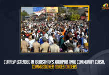 Curfew Extended In Rajasthan’s Jodhpur Amid Community Clash, Commissioner Issues Orders Curfew Extended In Rajasthan’s Jodhpur Amid Community Clash Commissioner Issues Orders, Curfew Extended In Rajasthan’s Jodhpur Amid Community Clash, Jodhpur Commissioner Issues Orders, Jodhpur Violence Clash Police On High Alert 97 Arrested In Violence Matter, Police On High Alert On Jodhpur Violence Clash, 97 Arrested In Jodhpur Violence Clash Matter, Jodhpur Violence Clash, Clashes broke out at the Jalori gate circle in Jodhpur, Jodhpur, Jodhpur Violence, heavy police security has been deployed to control the situation amid the community violence, Eid prayers, 97 people have been arrested in connection with the community clash in the Jodhpur City, Jodhpur Violence Clash News, Jodhpur Violence Clash Latest News, Jodhpur Violence Clash Latest Updates, Jodhpur Violence Clash Live Updates, Eid, Mango News,
