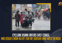 Cyclone Asani Enters East Coast IMD Issues Rain Alert For AP Odisha And West Bengal, Cyclone Asani Enters East Coast, IMD Issues Rain Alert For AP, IMD Issues Rain Alert For Odisha, IMD Issues Rain Alert For West Bengal, IMD Severe Cyclone Asani Moves Towards Andhra Pradesh And Odisha States, Cyclone Asani Moves Towards Andhra Pradesh And Odisha States, Cyclone Asani Moves Towards Odisha States, Cyclone Asani Moves Towards Andhra Pradesh, IMD Warns Heavy Rainfall and Thunderstorm in Odisha-Andhra Pradesh Shore, IMD predicts heavy rainfall at isolated places over coastal Odisha And Andhra Pradesh, A heavy rainfall warning has been issued for Odisha And Andhra Pradesh, Odisha-Andhra Pradesh Shore, IMD Warns Heavy Rainfall in Odisha-Andhra Pradesh Shore, IMD Warns Thunderstorm in Odisha-Andhra Pradesh Shore, Heavy Rainfall in Odisha-Andhra Pradesh Shore, Thunderstorm in Odisha-Andhra Pradesh Shore, India Meteorological Department, India Meteorological Department Warns Odisha-Andhra Pradesh Shore, Odisha on High alert, coastal Odisha, Andhra Pradesh, Odisha-Andhra Pradesh Shore News, Odisha-Andhra Pradesh Shore Latest News, Odisha-Andhra Pradesh Shore Latest Updates, Odisha-Andhra Pradesh Shore Live Updates, Mango News,