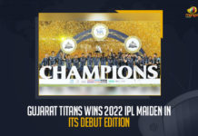 Gujarat Titans Wins 2022 IPL Maiden In Its Debut Edition Against Rajasthan Royals, IPL 2022 Final Gujarat Titans Beats Rajasthan Royals By 7 Wickets To Win Maiden Title, Gujarat Titans Beats Rajasthan Royals By 7 Wickets To Win Maiden Title, Gujarat Titans Beats Rajasthan Royals By 7 Wickets, Gujarat Titans Beats 7 Wickets To Win Maiden Title, Maiden Title, Rajasthan Royals, Gujarat Titans, IPL-2022 Final Match, 2022 IPL Final Match, IPL-2022, TATA IPL 2022, 2022 TATA IPL, Tata IPL, Indian Premier League, Indian Premier League News, Indian Premier League Latest News, Indian Premier League Latest Updates, Indian Premier League Live Updates, Cricket, Cricket Latest News, Cricket Live Updates, Mango News,