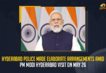 Hyderabad Police Made Elaborate Arrangements Amid PM Modi Hyderabad Visit On May 26, PM Modi Hyderabad Visit On May 26, Hyderabad Police Made Elaborate Arrangements For PM Modi Hyderabad Visit, PM Modi will Visit Hyderabad on May 26 to Participate in Annual Day Celebrations of ISB, PM Narendra Modi will Visit Hyderabad on May 26 to Participate in Annual Day Celebrations of ISB, PM Modi will Visit Hyderabad on May 26, PM Modi to Participate in Annual Day Celebrations of ISB, Annual Day Celebrations of ISB, ISB Annual Day Celebrations, PM Modi Hyderabad Tour, PM Modi One Day Hyderabad Tour, PM Modi Hyderabad Tour News, PM Modi Hyderabad Tour Latest News, PM Modi Hyderabad Tour Latest Updates, PM Modi Hyderabad Tour Updates, Indian School of Business annual day, Indian School of Business Annual Day Celebrations, Indian School of Business, PM Narendra Modi, Narendra Modi, Prime Minister Narendra Modi, Prime Minister Of India, Narendra Modi Prime Minister Of India, Prime Minister Of India Narendra Modi, Mango News,