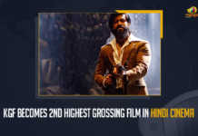 KGF Chapter 2 Becomes 2nd Highest Grossing Film In Hindi Cinema KGF Chapter 2 Becomes 2nd Highest Grossing Film In Hindi Cinema, latest Pan India sensation KGF Chapter 2 emerged as one of the highest grosser in India, KGF Chapter 2 emerged as one of the highest grosser in India, KGF Chapter 2 Becomes 2nd Highest Grossing Film, Hindi Cinema, KGF Chapter 2 film has created a record by collecting 1000 cr gross worldwide, KGF Chapter 2 has taken over the box office now become the second-highest-grossing Hindi film, second-highest-grossing Hindi film, KGF Chapter 2 Still In Theaters, KGF Chapter 2 Records Box Office Collection, KGF Chapter 2 Box Office Collections, Box Office Collections, KGF Chapter 2 Movie Box Office Collections, KGF Chapter 2, Tollywood Movie, Tollywood Cinema, KGF Chapter 2 Movie, KGF Chapter 2 Cinema, KGF Chapter 2 News, KGF Chapter 2 Latest News, KGF Chapter 2 Latest Updates, KGF Chapter 2 Live Updates, Mango News,