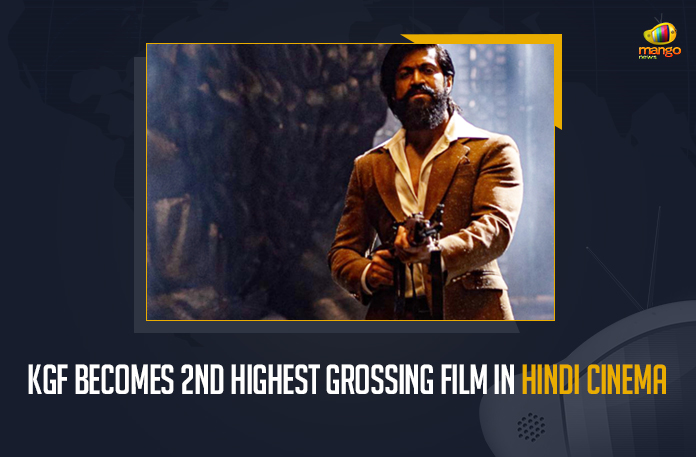 KGF-Becomes-2nd-Highest-Grossing-Film-In-Hindi-Cinema' KGF Chapter 2 Becomes 2nd Highest Grossing Film In Hindi Cinema, latest Pan India sensation KGF Chapter 2 emerged as one of the highest grosser in India, KGF Chapter 2 emerged as one of the highest grosser in India, KGF Chapter 2 Becomes 2nd Highest Grossing Film, Hindi Cinema, KGF Chapter 2 film has created a record by collecting 1000 cr gross worldwide, KGF Chapter 2 has taken over the box office now become the second-highest-grossing Hindi film, second-highest-grossing Hindi film, KGF Chapter 2 Still In Theaters, KGF Chapter 2 Records Box Office Collection, KGF Chapter 2 Box Office Collections, Box Office Collections, KGF Chapter 2 Movie Box Office Collections, KGF Chapter 2, Tollywood Movie, Tollywood Cinema, KGF Chapter 2 Movie, KGF Chapter 2 Cinema, KGF Chapter 2 News, KGF Chapter 2 Latest News, KGF Chapter 2 Latest Updates, KGF Chapter 2 Live Updates, Mango News,