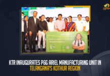 KTR Inaugurates P&G Ariel Manufacturing Unit In Telangana’s Kothur Region, P&G Ariel Manufacturing Unit In Telangana’s Kothur Region, KTR Inaugurates P&G Ariel Manufacturing Unit, P&G Ariel Manufacturing Unit, Telangana’s Kothur Region, KTR Inaugurated P&G Ariel Manufacturing Unit, KTR Launches P&G Ariel Manufacturing Unit, Ariel Manufacturing Unit, P&G Ariel Manufacturing Unit News, P&G Ariel Manufacturing Unit Latest News, P&G Ariel Manufacturing Unit Latest Updates, P&G Ariel Manufacturing Unit Live Updates, Working President of the Telangana Rashtra Samithi, Telangana Rashtra Samithi Working President, TRS Working President KTR, Telangana Minister KTR, KT Rama Rao, Minister KTR, Minister of Municipal Administration and Urban Development of Telangana, KT Rama Rao Minister of Municipal Administration and Urban Development of Telangana, KT Rama Rao Information Technology Minister, KT Rama Rao MA&UD Minister of Telangana, Mango News,