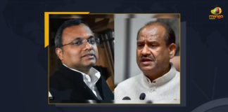 Karti Chidambaram Grilled By CBI In Chinese Visa Scam Writes To Lok Sabha Speaker Om Birla, Karti Chidambaram Writes To Lok Sabha Speaker Om Birla, Karti Chidambaram Grilled By CBI In Chinese Visa Scam, Chinese Visa Scam, Karti Chidambaram Grilled By CBI, Chidambaram Writes To Lok Sabha Speaker Om Birla, Lok Sabha Speaker Om Birla, Karti Chidambaram Member of Parliament of Indian National Congress, INC MP Karti Chidambaram, Chinese Visa Scam News, Chinese Visa Scam Latest News, Chinese Visa Scam Latest Updates, Chinese Visa Scam Live Updates, Mango News,