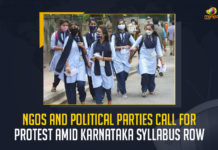 NGOs And Political Parties Call For Protest Amid Karnataka Syllabus Row, Political Parties Call For Protest Amid Karnataka Syllabus Row, NGOs Call For Protest Amid Karnataka Syllabus Row, Karnataka Syllabus Row, women's groups and non government organisations called for a protest on the 31st of May, Student Federation of India, National Student Union of India, All India Student Federation, Manava Bandhutva Vedike, Janawadi Women's Organisation, Dalit organizations, Karnataka Syllabus Row News, Karnataka Syllabus Row Latest News, Karnataka Syllabus Row Latest Updates, Karnataka Syllabus Row Live Updates, Mango News,