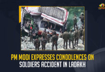 PM Modi Expresses Condolences On Soldiers Accident In Ladakh, Modi Expresses Condolences On Soldiers Accident In Ladakh, PM Narendra Modi Condolences On Soldiers Accident In Ladakh, India 7 Army Soldiers Demise in Ladakh Road Mishap Grievous Injuries To Others, India 7 Army Soldiers Demise in Ladakh Road Mishap, Grievous Injuries To Others, India 7 Army Soldiers Demise, 7 Army Soldiers Demise, Ladakh Road Mishap, A devastating accident in the Turtuk sector claimed the lives of seven soldiers and left 19 others grievously injured, 19 others grievously injured, A devastating accident in the Turtuk sector, Seven Army personnel killed, Ladakh Road Mishap News, Ladakh Road Mishap Latest News, Ladakh Road Mishap Latest Updates, Ladakh Road Mishap Live Updates, PM Narendra Modi, Narendra Modi, Prime Minister Narendra Modi, Prime Minister Of India, Narendra Modi Prime Minister Of India, Prime Minister Of India Narendra Modi, Mango News,