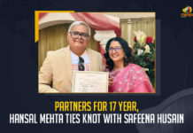 Partners For 17 Years Hansal Mehta Ties Knot With Safeena Husain, Hansal Mehta Ties Knot With Safeena Husain, Partners For 17 Years, Filmmaker Hansal Mehta and social worker Safeena Husain tied knot on May 25, couple dating for over 17 years, finally married at Taj Campton Place, couple tied the knot in a simple ceremony with close friends and families, Hansal Mehta, Safeena Husain, Safeena Husain Ties Knot With Hansal Mehta, 17 years, Hansal Mehta And Safeena Husain Are Partners For 17 Years, Hansal Mehta Ties Knot With Safeena Husain on May 25, Mango News,