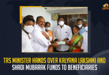 TRS Minister Hands Over Kalyana Lakshmi And Shadi Mubarak Funds To Beneficiaries, TRS Minister Puvvada Ajay Kumar stated that the poor had been benefitted through Kalyana Lakshmi and Shaadi Mubarak schemes, Minister Puvvada Ajay Kumar stated that the poor had been benefitted through Kalyana Lakshmi and Shaadi Mubarak schemes, TRS Minister Puvvada Ajay Kumar Hands Over Kalyana Lakshmi Funds To Beneficiaries, TRS Minister Puvvada Ajay Kumar Hands Over Shadi Mubarak Funds To Beneficiaries, Kalyana Lakshmi And Shadi Mubarak Funds To Beneficiaries, Kalyana Lakshmi and Shaadi Mubarak schemes, Shaadi Mubarak scheme, Kalyana Lakshmi scheme, TRS Minister, TRS Minister Puvvada Ajay Kumar, Minister Puvvada Ajay Kumar, Transport Minister Puvvada Ajay Kumar, Puvvada Ajay Kumar, Kalyana Lakshmi and Shaadi Mubarak scheme News, Kalyana Lakshmi and Shaadi Mubarak scheme Latest News, Kalyana Lakshmi and Shaadi Mubarak scheme Latest Updates, Kalyana Lakshmi and Shaadi Mubarak scheme Live Updates, Mango News,