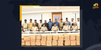 Telangana Police Seizes Ganja Worth Rs 1.2 Crores And Arrests 10 Peddlers, Telangana Police Arrests 10 Peddlers, Telangana Police Seizes Ganja Worth Rs 1.2 Crores, Police Seizes Ganja Worth Rs 1.2 Crores, Rachakonda arrested 10 inter state drug peddlers, Hyderabad Police have seized 470 kgs of Ganja, overall contraband that was seized is worth Rs. 1.20 crores, Excise Circle Inspector SK Rahmunnisha, around 290 kgs of ganja, Telangana Police Seizes around 290 kgs of ganja, TS Police Seizes around 290 kgs of ganja, Telangana Police, ganja, Mango News,