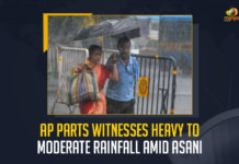 AP Parts Witnesses Heavy To Moderate Rainfall Amid Asani, AP To Witnesses Heavy To Moderate Rainfall Amid Asani, AP To Witnesses Heavy To Moderate Rainfall, heavy rains in many parts have created havoc, there is respite with the rains in Andhra Pradesh, Heavy rains lashed the Halaharvi Mandal of Kurnool district by recording 4 cm of rainfall, 4 cm rainfall, reason behind the rain is due to the cyclone Asani, Meteorological Department has issued lightning warnings for 10 districts in the state, Mango News,