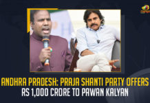 Andhra Pradesh Praja Shanti Party Offers Rs 1000 Crore To Pawan Kalyan, Praja Shanti Party Offers Rs 1000 Crore To Pawan Kalyan, KA Paul President of the Praja Shanti Party offered Rs 1000 crore to Pawan Kalyan President of the JanaSena Party, Pawan Kalyan President of the JanaSena Party, President of the JanaSena Party, JanaSena Party President, JanaSena Party, KA Paul President of the Praja Shanti Party, Praja Shanti Party President, Praja Shanti Party, KA Paul, Praja Shanti Party News, Praja Shanti Party Latest News, Praja Shanti Party Latest Updates, Praja Shanti Party Live Updates, Mango News,