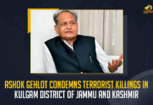 Ashok Gehlot Condemns Terrorist Killings In Kulgam District Of Jammu And Kashmir, Ashok Gehlot condemns killing of bank manager, CM Ashok Gehlot Condemns Terrorist Killings In Kulgam District, Terrorist Killings In Kulgam District Of Jammu And Kashmir, Kulgam District Of Jammu And Kashmir, Jammu And Kashmir, CM Ashok Gehlot Condemns Terrorist Killings, Terrorist Killings, CM Ashok Gehlot, Ashok Gehlot Chief Minister of Rajasthan, Rajasthan Chief Minister Ashok Gehlot, Rajasthan CM Ashok Gehlot, Rajasthan CM Ashok Gehlot condemned the killing of a Rajasthan resident by terrorists in Jammu and Kashmir's Kulgam district, Mango News,