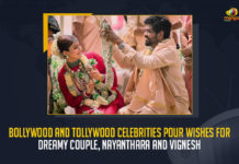Bollywood And Tollywood Celebrities Pour Wishes For Dreamy Couple Nayanthara And Vignesh, Actress Nayanthara and filmmaker Vignesh Shivan are now officially married, Actress Nayanthara and filmmaker Vignesh Shivan tied the knot on June 9, Actress Nayanthara and Director Vignesh Shivan Got Married at Resort in Mahabalipuram Today, Actress Nayanthara and Director Vignesh Shivan Got Married, Nayanthara and Vignesh Shivan Got Married at Resort in Mahabalipuram Today, Mahabalipuram Resort, Nayanthara and Vignesh Shivan Got Married at Mahabalipuram Resort Today, Heroine Nayanthara and Director Vignesh Shivan Got Married at Resort in Mahabalipuram Today, Heroine Nayanthara, Actress Nayanthara, Nayanthara, Director Vignesh Shivan, Vignesh Shivan, filmmaker Vignesh Shivan, Nayanthara-Vignesh Shivan wedding, Vignesh Shivan-Nayanthara wedding, Nayanthara-Vignesh Shivan Marriage, Nayanthara-Vignesh Shivan wedding News, Nayanthara-Vignesh Shivan wedding Latest News, Nayanthara-Vignesh Shivan wedding Latest Updates, Nayanthara-Vignesh Shivan wedding Live Updates, Mango News,