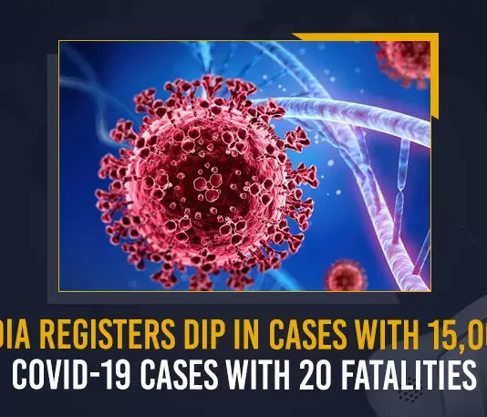 India Registers Dip In Cases With 15000 COVID-19 Cases With 20 Fatalities, 15940 New Covid-19 Cases 20 Deaths Reported in India in the Last 24 Hours, India, India Covid-19, 20 Deaths Reported on India June 24th, 15940 new Covid-19 cases In India, India Covid-19 Updates, India Covid-19 Live Updates, India Covid-19 Latest Updates, Coronavirus, Coronavirus Breaking News, Coronavirus Latest News, COVID-19, India Coronavirus, India Coronavirus Cases, India Coronavirus Deaths, India Coronavirus New Cases, India Coronavirus News, India New Positive Cases, Total COVID 19 Cases, Coronavirus, Covid-19 Updates in India, India corona State wise cases, India coronavirus cases State wise, Mango News,