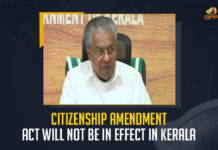 Citizenship Amendment Act Will Not Be In Effect In Kerala, Kerala CM Pinarayi Vijayan said that his government will not implement the controversial Citizenship Amendment Act, controversial Citizenship Amendment Act, Citizenship Amendment Act, Kerala will not implement Citizenship Amendment Act says CM Pinarayi Vijayan, Kerala Chief Minister Pinarayi Vijayan has reiterated that the State will not implement the Citizenship Amendment Act, Kerala will not implement Citizenship Amendment Act, Citizenship Amendment Act will not be implemented in Kerala, Kerala CM Says Citizenship Amendment Act will not be implemented in Kerala, Kerala Chief Minister Pinarayi Vijayan, Chief Minister Pinarayi Vijayan, Citizenship Amendment Act News, Citizenship Amendment Act Latest News, Citizenship Amendment Act Latest Updates, Citizenship Amendment Act Live Updates, Mango News,