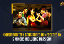 Hyderabad Teen Gang Raped In Mercedes By 5 Minors Including MLAs Son, an incident of gang rape was reported on the 3rd of June, Hyderabad’s Jubilee Hills, 17-year-old victim said That she was attacked by five minors who molested and gang-raped her in a Mercedes car, Mercedes car, gang-raped , 17-year-old Teen, MLAs Son, 5 Minors, Hyderabad minor gang-raped in car, Hyderabad teen gang-raped in car, Hyderabad minor allegedly raped in Mercedes car, a minor girl was allegedly molested and gang-raped in a Mercedes car, Mango News,