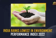 India Ranks Lowest In Environment Performance Index 2022, Environment Performance Index 2022 India Ranks Lowest, Environment Performance Index, 2022 Environment Performance Index, India was the lowest among 180 countries in the 2022 Environment Performance Index, India was the lowest among 180 countries in the 2022 EPI, 2022 EPI, EPI 2022, India stood at the lowest ranking amongst 180 countries, Denmark topped the list, greenhouse emissions, Environment Performance Index News, Environment Performance Index Latest News, Environment Performance Index Latest Updates, Environment Performance Index Live Updates, Mango News,