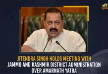 Jitendra Singh Holds Meeting With Jammu And Kashmir District Administration Over Amarnath Yatra, Meeting With Jammu And Kashmir District Administration Over Amarnath Yatra, Union Minister Jitendra Singh reviewed the Amarnath Yatra arrangements, Jitendra Singh Holds Meeting With Jammu And Kashmir District Administration, Administration Over Amarnath Yatra, Jammu And Kashmir District Administration, Amarnath Yatra arrangements, Amarnath Yatra, Union Minister Jitendra Singh, Minister Jitendra Singh, Union Minister, Jitendra Singh, Ramban District Administration in Jammu and Kashmir, Jammu And Kashmir, Amarnath Yatra arrangements News, Amarnath Yatra arrangements Latest News, Amarnath Yatra arrangements Latest Updates, Amarnath Yatra arrangements Live Updates, Mango News,