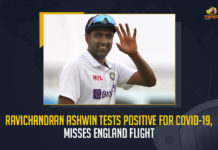 Ravichandran Ashwin Tests Positive For COVID-19 Misses England Flight, India vs England 5th Test Ravichandran Ashwin Tests Positive for Covid-19 Misses Flight to England, Ravichandran Ashwin Tests Positive for Covid-19 Misses Flight to England, India vs England 5th Test, Ravichandran Ashwin Tests Positive for Covid-19, Ravichandran Ashwin Misses Flight to England, Ravichandran Ashwin Health, Ravichandran Ashwin Health Condition, Ravichandran Ashwin Health News, Ravichandran Ashwin Health Reports, Ravichandran Ashwin Latest Health Condition, Ravichandran Ashwin Latest Health Report, Ravichandran Ashwin Latest News, Ravichandran Ashwin Latest Updates, Ravichandran Ashwin Positive For COVID-19, Ravichandran Ashwin Tested Positive for Covid-19, Ravichandran Ashwin Tests Coronavirus Positive, Ravichandran Ashwin Tests Covid 19 Positive, Ravichandran Ashwin Tests COVID Positive, Ravichandran Ashwin Tests Positive, Ravichandran Ashwin Tests Positive For Coronavirus, Ravichandran Ashwin tests positive for Covid 19, Mango News,