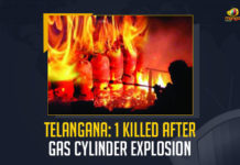 Telangana 1 Killed After Gas Cylinder Explosion, 1 Killed After Gas Cylinder Explosion, TS 1 Killed After Gas Cylinder Explosion, a tragic incident was reported In Telangana, man died and two others sustained severe burn injuries, a fire extinguisher cylinder exploded in a refilling unit in Petbasheerabad, Gas cylinder explosion kills one in Telangana, Gas cylinder blast, fire extinguisher cylinder exploded, Mango News,