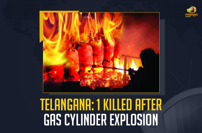 Telangana-1-Killed-After-Gas-Cylinder-Explosion Telangana 1 Killed After Gas Cylinder Explosion, 1 Killed After Gas Cylinder Explosion, TS 1 Killed After Gas Cylinder Explosion, a tragic incident was reported In Telangana, man died and two others sustained severe burn injuries, a fire extinguisher cylinder exploded in a refilling unit in Petbasheerabad, Gas cylinder explosion kills one in Telangana, Gas cylinder blast, fire extinguisher cylinder exploded, Mango News,