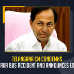 Telangana CM Condemns Karnataka Bus Accident And Announces Ex Gratia, CM KCR Express Shock over Loss of Lives of Hyderabad Residents in Karnataka Road Accident, KCR Express Shock over Loss of Lives of Hyderabad Residents in Karnataka Road Accident, Telangana CM KCR Express Shock over Loss of Lives of Hyderabad Residents in Karnataka Road Accident, Loss of Lives of Hyderabad Residents in Karnataka Road Accident, Karnataka Road Accident, Karnataka 8 Hyderabad People Lost Lives as Bus Catches Fire at Kalaburagi District, 8 Hyderabad People Lost Lives as Bus Catches Fire at Kalaburagi District, Karnataka 8 Hyderabad People Lost Lives as Bus Catches Fire, Kalaburagi District, 8 charred to death as bus catches fire after collision in Karnataka, bus catches fire after collision in Karnataka, bus collision in Karnataka, Hyderabad-Bound Private Bus Catches Fire at Kalaburagi District, Karnataka Bus Catches Fire at Kalaburagi District, bus collision, Hyderabad-Bound Private Bus, Kalaburagi, Karnataka Road Accident News, Karnataka Road Accident Latest News, Karnataka Road Accident Latest Updates, Karnataka Road Accident Live Updates, Mango News,