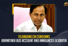 Telangana CM Condemns Karnataka Bus Accident And Announces Ex Gratia, CM KCR Express Shock over Loss of Lives of Hyderabad Residents in Karnataka Road Accident, KCR Express Shock over Loss of Lives of Hyderabad Residents in Karnataka Road Accident, Telangana CM KCR Express Shock over Loss of Lives of Hyderabad Residents in Karnataka Road Accident, Loss of Lives of Hyderabad Residents in Karnataka Road Accident, Karnataka Road Accident, Karnataka 8 Hyderabad People Lost Lives as Bus Catches Fire at Kalaburagi District, 8 Hyderabad People Lost Lives as Bus Catches Fire at Kalaburagi District, Karnataka 8 Hyderabad People Lost Lives as Bus Catches Fire, Kalaburagi District, 8 charred to death as bus catches fire after collision in Karnataka, bus catches fire after collision in Karnataka, bus collision in Karnataka, Hyderabad-Bound Private Bus Catches Fire at Kalaburagi District, Karnataka Bus Catches Fire at Kalaburagi District, bus collision, Hyderabad-Bound Private Bus, Kalaburagi, Karnataka Road Accident News, Karnataka Road Accident Latest News, Karnataka Road Accident Latest Updates, Karnataka Road Accident Live Updates, Mango News,