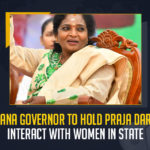Telangana Governor To Hold Praja Darbar To Interact With Women In State, TS Governor To Hold Praja Darbar To Interact With Women In State, Governor To Hold Praja Darbar To Interact With Women In State, Tamilisai Soundararajan To Hold Praja Darbar To Interact With Women In State, Mahila Darbar, Praja Darbar, Mahila Darbar would be held on the 10th of June, Raj Bhavan, Governor of Telangana Tamilisai Soundararajan, Telangana Governor, Tamilisai Soundararajan, Praja Darbar News, Praja Darbar Latest News, Praja Darbar Latest Updates, Praja Darbar Live Updates, Mango News,