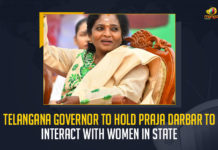 Telangana Governor To Hold Praja Darbar To Interact With Women In State, TS Governor To Hold Praja Darbar To Interact With Women In State, Governor To Hold Praja Darbar To Interact With Women In State, Tamilisai Soundararajan To Hold Praja Darbar To Interact With Women In State, Mahila Darbar, Praja Darbar, Mahila Darbar would be held on the 10th of June, Raj Bhavan, Governor of Telangana Tamilisai Soundararajan, Telangana Governor, Tamilisai Soundararajan, Praja Darbar News, Praja Darbar Latest News, Praja Darbar Latest Updates, Praja Darbar Live Updates, Mango News,