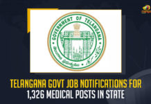Telangana Govt Job Notifications For 1326 Medical Posts In State, Telangana Medical Health Services Recruitment Board Releases Notification for 1326 Posts, Medical Health Services Recruitment Board Releases Notification for 1326 Posts, Notification for 1326 Posts, Medical Health Services Recruitment Board, Telangana MHSRB Releases Notification for 1326 Posts, MHSRB Releases Notification for 1326 Posts, Telangana government issued a notification for filling up 1326 vacancies, 1326 vacancies, Telangana government, Notification for 1326 doctor posts, 1326 doctor posts, MHSRB Telangana Recruitment 2022, 2022 MHSRB Telangana Recruitment, Telangana MHSRB Recruitment News, Telangana MHSRB Recruitment Latest News, Telangana MHSRB Recruitment Latest Updates, Telangana MHSRB Recruitment Live Updates, Mango News,