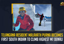 Telangana Resident Malavath Purna Becomes First South Indian To Climb Highest Mt Denali, Malavath Purna Becomes First South Indian To Climb Highest Mt Denali, Malavath Purna made history for the seventh time, after reaching the 7 highest peaks in the world, a resident of Telangana, completed the World 7 Summit Challenge by reaching Mt Denali the highest peak in North America, World 7 Summit Challenge, Mt Denali the highest peak in North America, elevation of 6190 meters, Malavath Purna has set the record for being the Youngest Female in India, Youngest Female in India, 7 highest peaks of the world, Hyderabad-based Transcend Adventures has provided support for the full adventure expedition, Highest Mt Denali, Telangana Resident Malavath Purna, World 7 Summit Challenge News, World 7 Summit Challenge Latest News, World 7 Summit Challenge Latest Updates, World 7 Summit Challenge Live Updates, Mango News,