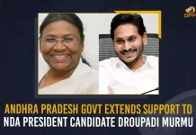 Andhra Pradesh Govt Extends Support To NDA President Candidate Droupadi Murmum, AP YSRCP Supports NDA Candidate Draupadi Murmu in Presidential Polls 2022, YSRCP Supports NDA Candidate Draupadi Murmu in Presidential Polls 2022, NDA Candidate Draupadi Murmu in Presidential Polls 2022, AP YSRCP Supports NDA Candidate Draupadi Murmu, NDA Candidate Draupadi Murmu, Draupadi Murmu, NDA Candidate, AP YSRCP Supports NDA Candidate in Presidential Polls 2022, AP YSRCP Supports Draupadi Murmu in Presidential Polls 2022, Presidential Polls 2022, 2022 Presidential Polls, Presidential Polls, AP YSRCP, Presidential Polls 2022 News, Presidential Polls 2022 Latest News, Presidential Polls 2022 Latest Updates, Presidential Polls 2022 Live Updates, Mango News,