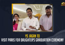 YS Jagan To Visit Paris For Daughter's Graduation Ceremony, AP CM YS Jagan To Visit Paris For Daughter's Graduation Ceremony, YS Jagan Mohan Reddy To Visit Paris For Daughter's Graduation Ceremony, AP CM YS Jagan Mohan Reddy To Visit Paris For Daughter's Graduation Ceremony, CM YS Jagan Mohan Reddy To Visit Paris For Daughter's Graduation Ceremony, YS Jagan Mohan Reddy To Visit Paris, Daughter's Graduation Ceremony, Graduation Ceremony, YS Jagan Mohan Reddy is scheduled to visit Paris, AP CM YS Jagan To Visit Paris, AP CM YS Jagan Paris Tour, AP CM YS Jagan Paris Tour News, AP CM YS Jagan Paris Tour Latest News, AP CM YS Jagan Paris Tour Latest Updates, AP CM YS Jagan Paris Tour Live Updates, AP CM YS Jagan Mohan Reddy, CM YS Jagan Mohan Reddy, AP CM YS Jagan, YS Jagan Mohan Reddy, Jagan Mohan Reddy, YS Jagan, CM Jagan, CM YS Jagan, Mango News, Mango News Telugu,