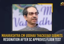 Maharashtra CM Uddhav Thackeray Submits Resignation After SC Approves Floor Test, Maharashtra Political Crisis Uddhav Thackeray Resigns as CM After SC Green Signal For Floor Test, Uddhav Thackeray Resigns as CM After SC Green Signal For Floor Test, SC Green Signal For Floor Test, Uddhav Thackeray Resigns as CM, Uddhav Thackeray goes to SC after ordered to prove majority in Assembly Tomorrow, Uddhav Thackeray Ordered To Prove Majority in Assembly Tomorrow, Uddhav Thackeray to face floor test in Assembly Tomorrow, floor test in Assembly, Uddhav Thackeray, Maharashtra Governor, Maharashtra Political Crisis News, Maharashtra Political Crisis Latest News, Maharashtra Political Crisis Latest Updates, Maharashtra Political Crisis Live Updates, Mango News,
