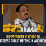 BJP President JP Nadda To Address Public Meeting In Warangal, JP Nadda To Address Public Meeting In Warangal, Bharatiya Janata Party is planning to organise a massive public meeting in Warangal, BJP is planning to organise a massive public meeting in Warangal, massive public meeting in Warangal, Bharatiya Janata Party President JP Nadda To Address Public Meeting In Warangal, third phase of Praja Sangrama Yatra, Praja Sangrama Yatra, Praja Sangrama Yatra 3rd Phase, Telangana BJP State president Bandi Sanjay Kumar, BJP State president Bandi Sanjay Kumar, Telangana BJP State president, Bandi Sanjay Kumar, BJP President JP Nadda, BJP Warangal Public Meeting News, BJP Warangal Public Meeting Latest News, BJP Warangal Public Meeting Latest Updates, BJP Warangal Public Meeting Live Updates, Mango News,
