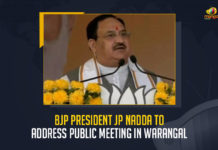 BJP President JP Nadda To Address Public Meeting In Warangal, JP Nadda To Address Public Meeting In Warangal, Bharatiya Janata Party is planning to organise a massive public meeting in Warangal, BJP is planning to organise a massive public meeting in Warangal, massive public meeting in Warangal, Bharatiya Janata Party President JP Nadda To Address Public Meeting In Warangal, third phase of Praja Sangrama Yatra, Praja Sangrama Yatra, Praja Sangrama Yatra 3rd Phase, Telangana BJP State president Bandi Sanjay Kumar, BJP State president Bandi Sanjay Kumar, Telangana BJP State president, Bandi Sanjay Kumar, BJP President JP Nadda, BJP Warangal Public Meeting News, BJP Warangal Public Meeting Latest News, BJP Warangal Public Meeting Latest Updates, BJP Warangal Public Meeting Live Updates, Mango News,