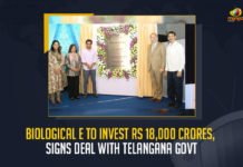 Biological E To Invest Rs 18000 Crores Signs Deal With Telangana Govt, 18000 Crores Signs Deal With Telangana Govt, Biological E To Invest Rs 18000 Crores, Vaccine Capital of the World, Biological E has announced their expansion plans, manufacturing of vaccines along with generic Injectables and R&D, Biological E To Invest Rs 18000 Crores In Telangana, Biological E, Biological E News, Biological E Latest News, Biological E Latest Updates, Biological E Live Updates, Telangana Govt, Mango News,