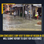 Central Team Concludes 3 Day Visit To Rain Hit Region In Telanagana Will Submit Report To Govt For Assistance, Central Team Will Submit Report To Govt For Assistance, Central Team Concludes 3 Day Visit To Rain Hit Region In Telanagana, Rain Hit Region In Telanagana, Central Team Concludes 3 Day Visit To Telanagana Rain Hit Regions, Telanagana Rain Hit Regions, Somesh Kumar Chief Secretary of Telangana briefed the Central team, Telangana Chief Secretary Somesh Kumar briefed the Central team, Chief Secretary Somesh Kumar, Telangana Chief Secretary, Somesh Kumar, Union Home Ministry Team News, Union Home Ministry Team Latest News, Union Home Ministry Team Latest Updates, Union Home Ministry Team Live Updates, Mango News,