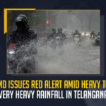 IMD Issues Red Alert Amid Heavy To Very Heavy Rainfall In Telangana For Next 2 Days, Heavy To Very Heavy Rainfall In Telangana For Next 2 Days, IMD Issues Red Alert, IMD Issues Red Alert For Andhra Pradesh and Telangana, Very Heavy Rainfall In Telangana, IMD Andhra Pradesh and Telangana Likely To Receive Heavy Rains in Next Two Days, IMD Says Andhra Pradesh and Telangana Likely To Receive Heavy Rains in Next Two Days, IMD Says Telangana Likely To Receive Heavy Rains in Next Two Days, IMD Says Andhra Pradesh Likely To Receive Heavy Rains in Next Two Days, Heavy Rains in Next Two Days, IMD predicts heavy to very heavy rainfall in Andhra Pradesh and Telangana, Andhra Pradesh and Telangana, heavy to very heavy rainfall, India Meteorological Department, heavy to very heavy rainfall will continue in these states for next 2 days, Scattered rainfall likely over Andhra Pradesh And Telangana, Daily Weather Report, Daily Weather Forecast, TS And AP Weather News, TS And AP Weather Latest News, TS And AP Weather Latest Updates, TS And AP Weather Live Updates, Mango News,