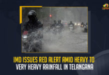 IMD Issues Red Alert Amid Heavy To Very Heavy Rainfall In Telangana For Next 2 Days, Heavy To Very Heavy Rainfall In Telangana For Next 2 Days, IMD Issues Red Alert, IMD Issues Red Alert For Andhra Pradesh and Telangana, Very Heavy Rainfall In Telangana, IMD Andhra Pradesh and Telangana Likely To Receive Heavy Rains in Next Two Days, IMD Says Andhra Pradesh and Telangana Likely To Receive Heavy Rains in Next Two Days, IMD Says Telangana Likely To Receive Heavy Rains in Next Two Days, IMD Says Andhra Pradesh Likely To Receive Heavy Rains in Next Two Days, Heavy Rains in Next Two Days, IMD predicts heavy to very heavy rainfall in Andhra Pradesh and Telangana, Andhra Pradesh and Telangana, heavy to very heavy rainfall, India Meteorological Department, heavy to very heavy rainfall will continue in these states for next 2 days, Scattered rainfall likely over Andhra Pradesh And Telangana, Daily Weather Report, Daily Weather Forecast, TS And AP Weather News, TS And AP Weather Latest News, TS And AP Weather Latest Updates, TS And AP Weather Live Updates, Mango News,