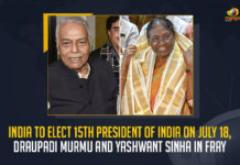 India To Elect 15th President Of India On July 18 Draupadi Murmu And Yashwant Sinha In Fray, Draupadi Murmu And Yashwant Sinha In Fray, India To Elect 15th President Of India On July 18, 15th President Of India, India To Elect 15th President Of India, elections for the 15th President of India are scheduled on the 18th of July, NDA candidate Draupadi Murmu, UPA candidate Yashwant Sinha, United Progressive Alliance, National Democratic Alliance, next President of India post, Presidential elections 2022, 2022 Presidential elections, Presidential elections, Presidential elections News, Presidential elections Latest News, Presidential elections Latest Updates, Presidential elections Live Updates, Mango News,