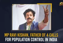 MP Ravi Kishan Father Of 4 Calls For Population Control In India, Population Control In India, MP Ravi Kishan Father Of 4, MP Ravi Kishan, actor Ravi Kishan, actor Ravi Kishan Calls For Population Control In India, BJP MP and actor Ravi Kishan called for population control in India, BJP MP Ravi Kishan called for population control in India, BJP MP Ravi Kishan is willing to introduce a private member’s bill on population control in the Lok Sabha, private member’s bill on population control, Lok Sabha, BJP MP Ravi Kishan News, BJP MP Ravi Kishan Latest News, BJP MP Ravi Kishan Latest Updates, BJP MP Ravi Kishan Live Updates, Mango News,