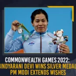 Commonwealth Games 2022 Bindyarani Devi Wins Silver Medal PM Modi Extends Wishes, Bindyarani Devi Wins Silver Medal In Commonwealth Games 2022 PM Modi Extends Wishes, Bindyarani Devi Wins Silver Medal In CWG 2022, Commonwealth Games-2022 Bindyarani Devi Clinches Silver Medal For India in Weightlifting, Silver Medal in Weightlifting, Weightlifter Bindyarani Devi, Silver Medal in Commonwealth Games-2022, Commonwealth Games-2022, Birmingham Commonwealth Games 2022, 2022 Birmingham Commonwealth Games, Birmingham Commonwealth Games, Commonwealth Games, Birmingham Alexander Stadium, Commonwealth Games 2022 sports, Birmingham Commonwealth Games 2022 News, Birmingham Commonwealth Games 2022 Latest News, Birmingham Commonwealth Games 2022 Latest Updates, Birmingham Commonwealth Games 2022 Live Updates, Mango News,