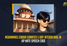 Mohammed Zubair Granted 5 Day Interim Bail In UP Hate Speech Case, Mohammed Zubair Granted 5 Day Interim Bail, UP Hate Speech Case, 5 Day Interim Bail, Interim Bail, Mohammed Zubair Granted Interim Bail, Mohammed Zubair, Alt News Co-founder Mohammed Zubair Supreme Court granted him five day bail, Supreme Court granted Mohammed Zubai five day bail, Alt News Co-founder Mohammed Zubair, Alt News Co-founder, UP Hate Speech Case News, UP Hate Speech Case Latest News, UP Hate Speech Case Latest Updates, UP Hate Speech Case Live Updates, Mango News,