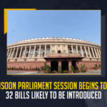 Monsoon Parliament Session Begins Today 32 Bills Likely To Be Introduced In Session, Parliament Monsoon Session Begins Likely to Introduce 32 Bills, Parliament Monsoon Session Likely to Introduce 32 Bills, Parliament Monsoon Session Begins, Parliament Monsoon Session Starts Toady, Parliament Monsoon Session, Centre is all set to introduce 32 Bills during the Monsoon Session of Parliament, Monsoon Session of Parliament, Centre is all set to introduce 32 Bills, Cantonment Bill, the Multi-State Cooperative Societies Bill, Amendment Bill, Monsoon Session, Parliament, Parliament Monsoon Session News, Parliament Monsoon Session Latest News, Parliament Monsoon Session Latest Updates, Parliament Monsoon Session Live Updates, Mango News,