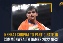 Neeraj Chopra To Participate In Commonwealth Games 2022 Next, Olympian Neeraj Chopra would now be seen in the 2022 Commonwealth Games, Commonwealth Games 2022, 2022 Commonwealth Games, Commonwealth Games, Olympian Neeraj Chopra To Participate In Commonwealth Games 2022, Neeraj Chopra confirmed that he would be participating in Men’s Javelin Throw event at the Commonwealth Games, Javelin Throw Commonwealth Games 2022, Commonwealth Games 2022 scheduled in Birmingham United Kingdom, Commonwealth Games are scheduled to begin on the 28th of July, Olympian Neeraj Chopra Wins Silver Medal At World Championship, World Athletics Championship finals, Olympian Neeraj Chopra brings a silver medal with a throw of 88.13m, Olympian Neeraj Chopra Creates History, Olympian Neeraj Chopra, Neeraj Chopra, World Athletics Championship, 2022 World Athletics Championship, Olympian Neeraj Chopra News, Olympian Neeraj Chopra Latest News, Olympian Neeraj Chopra Latest Updates, Olympian Neeraj Chopra Live Updates, Mango News,