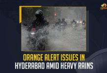 Orange Alert Issues In Hyderabad Amid Heavy Rains, Orange Alert Issues In Hyderabad, India Meteorological Department-Hyderabad issued an orange alert in Hyderabad, IMD-H issued an orange alert in Hyderabad, India Meteorological Department-Hyderabad, IMD predicted heavy to very heavy rainfall in many isolated parts of Hyderabad, heavy to very heavy rainfall in many isolated parts of Hyderabad, IMD predicted heavy to very heavy rainfall In Telangana, heavy to very heavy rainfall In Telangana, Telangana Heavy Rains, Orange Alert Issues In Telangana, Telangana Heavy Rains News, Telangana Heavy Rains Latest News, Telangana Heavy Rains Latest Updates, Telangana Heavy Rains Live Updates, Mango News,