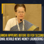 Sonia Gandhi Appears Before ED For Second Time In National Herald News Money Laundering Case Sonia Gandhi Appears Before ED For Second Time In National Herald News Money Laundering Case, National Herald News Money Laundering Case, Sonia Gandhi Appears Before ED For Second Time, 2012 National Herald money laundering case, Enforcement Directorate issued a fresh summons to the former President of the Indian National Congress, Sonia Gandhi former President of Indian National Congress, Indian National Congress, Enforcement Directorate, Sonia Gandhi, Enforcement Directorate issued a fresh summons to Sonia Gandhi, ED registered a case against the Gandhis, National Herald News Money Laundering Case News, National Herald News Money Laundering Case Latest News, National Herald News Money Laundering Case Latest Updates, National Herald News Money Laundering Case Live Updates, Mango News,